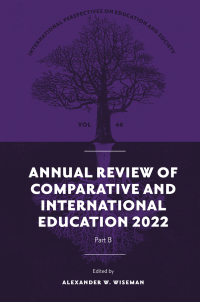 Imagen de portada: Annual Review of Comparative and International Education 2022 9781837974856