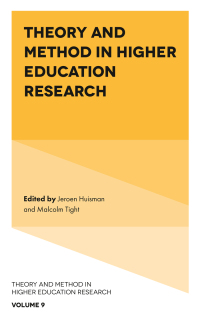 Titelbild: Theory and Method in Higher Education Research 9781837975211
