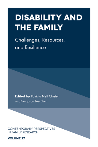 Cover image: Disability and the Family 9781837975921