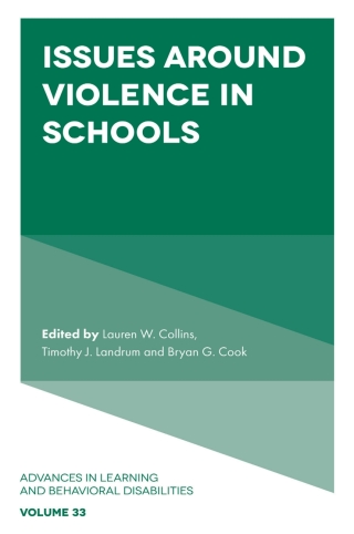 Imagen de portada: Issues Around Violence in Schools 9781837976249