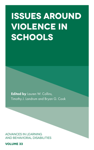 Immagine di copertina: Issues Around Violence in Schools 9781837976249