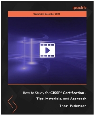 صورة الغلاف: How to Study for CISSP®️ Certification - Tips, Materials, and Approach 1st edition 9781838640279