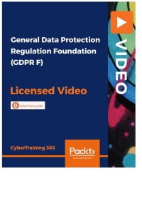صورة الغلاف: General Data Protection Regulation Foundation (GDPR F) 1st edition 9781838645625