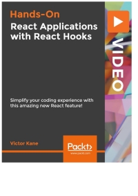 Cover image: Hands-On React Applications with React Hooks 1st edition 9781838649333