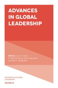 Cover image: Advances in Global Leadership 9781838670757