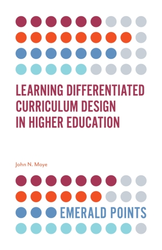 Titelbild: Learning Differentiated Curriculum Design in Higher Education 9781838671174