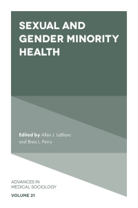Cover image: Sexual and Gender Minority Health 9781838671471