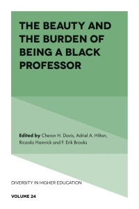 Immagine di copertina: The Beauty and the Burden of Being a Black Professor 9781838672683