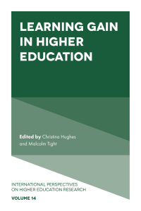 表紙画像: Learning Gain in Higher Education 9781838672805