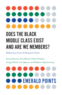 Imagen de portada: Does The Black Middle Class Exist And Are We Members? 9781838673567