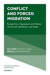 Cover image: Conflict and Forced Migration 9781838673949