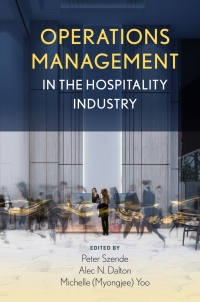 Imagen de portada: Operations Management in the Hospitality Industry 9781838675424