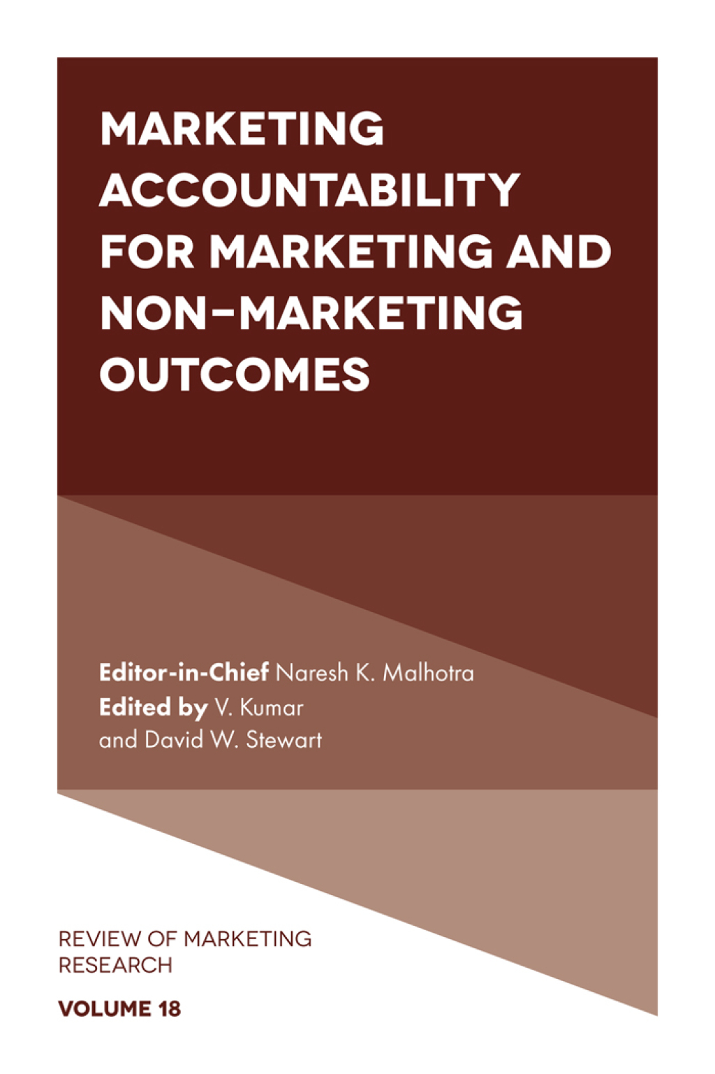 Marketing Accountability for Marketing and Non-Marketing Outcomes