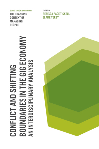 Cover image: Conflict and Shifting Boundaries in the Gig Economy 1st edition 9781838676049