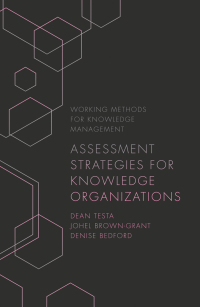 Cover image: Assessment Strategies for Knowledge Organizations 9781838676100