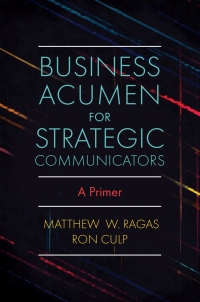 表紙画像: Business Acumen for Strategic Communicators 9781838676629