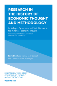 Imagen de portada: Research in the History of Economic Thought and Methodology 1st edition 9781838677008