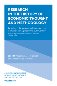 Omslagafbeelding: Research in the History of Economic Thought and Methodology 1st edition 9781838677046