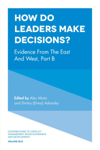 Cover image: How Do Leaders Make Decisions? 9781838678128