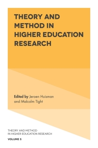 表紙画像: Theory and Method in Higher Education Research 9781838678425