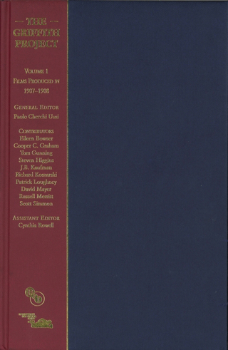 Titelbild: The Griffith Project, Volume 1 1st edition 9780851707471