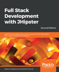 Imagen de portada: Full Stack Development with JHipster 2nd edition 9781838824983