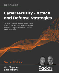 Cover image: Cybersecurity – Attack and Defense Strategies 2nd edition 9781838827793