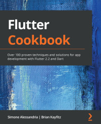 Cover image: Flutter Cookbook 1st edition 9781838823382