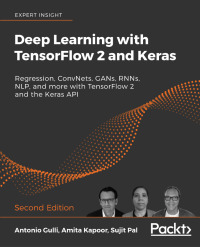 Immagine di copertina: Deep Learning with TensorFlow 2 and Keras 2nd edition 9781838823412