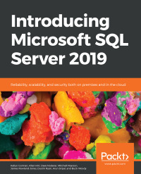 Cover image: Introducing Microsoft SQL Server 2019 1st edition 9781838826215
