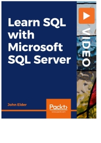 Cover image: Learn SQL with Microsoft SQL Server 1st edition 9781838981167