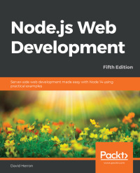Imagen de portada: Node.js Web Development 5th edition 9781838987572
