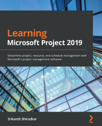 Immagine di copertina: Learning Microsoft Project 2019 1st edition 9781838988722