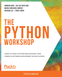 Cover image: The Python Workshop 1st edition 9781839218859