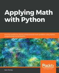 Cover image: Applying Math with Python 1st edition 9781838989750