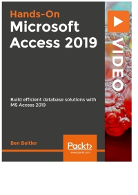 Cover image: Hands-On Microsoft Access 2019 1st edition 9781838987473