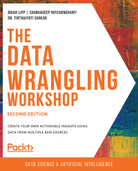 Imagen de portada: The Data Wrangling Workshop 2nd edition 9781839215001