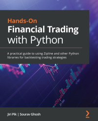 Cover image: Hands-On Financial Trading with Python 1st edition 9781838982881