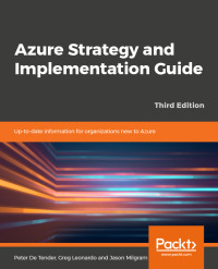 Imagen de portada: Azure Strategy and Implementation Guide 3rd edition 9781838986681