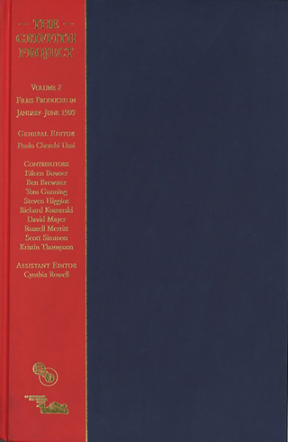 Cover image: The Griffith Project, Volume 2 1st edition 9780851707488