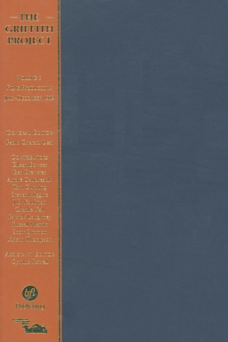 Omslagafbeelding: The Griffith Project, Volume 3 1st edition 9780851707495