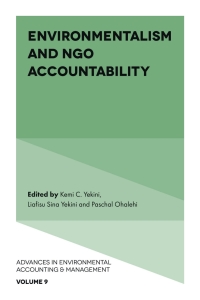 Cover image: Environmentalism and NGO Accountability 9781839090028