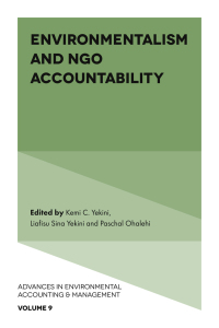 Imagen de portada: Environmentalism and NGO Accountability 1st edition 9781839090028
