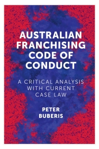 Imagen de portada: Australian Franchising Code of Conduct 9781839091681