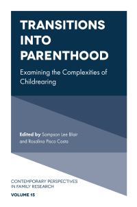 Cover image: Transitions into Parenthood 9781839092220