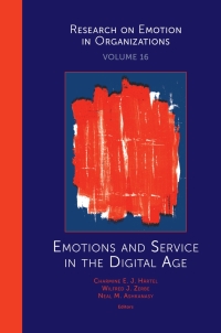 Cover image: Emotions and Service in the Digital Age 9781839092602