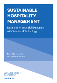 Cover image: Sustainable Hospitality Management 1st edition 9781839092664