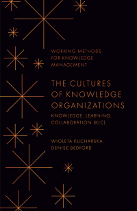 Cover image: The Cultures of Knowledge Organizations 9781839093371