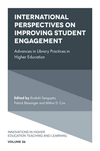 Cover image: International Perspectives on Improving Student Engagement 1st edition 9781839094538