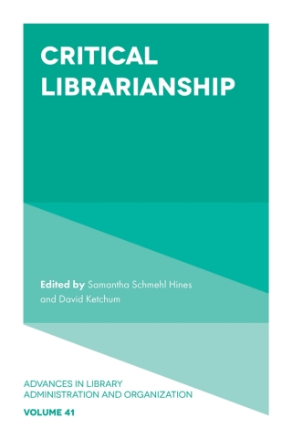 Imagen de portada: Critical Librarianship 9781839094859
